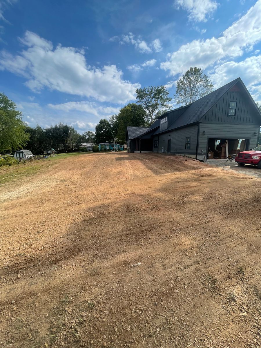 Land Grading for HD Grading in Swannanoa, NC