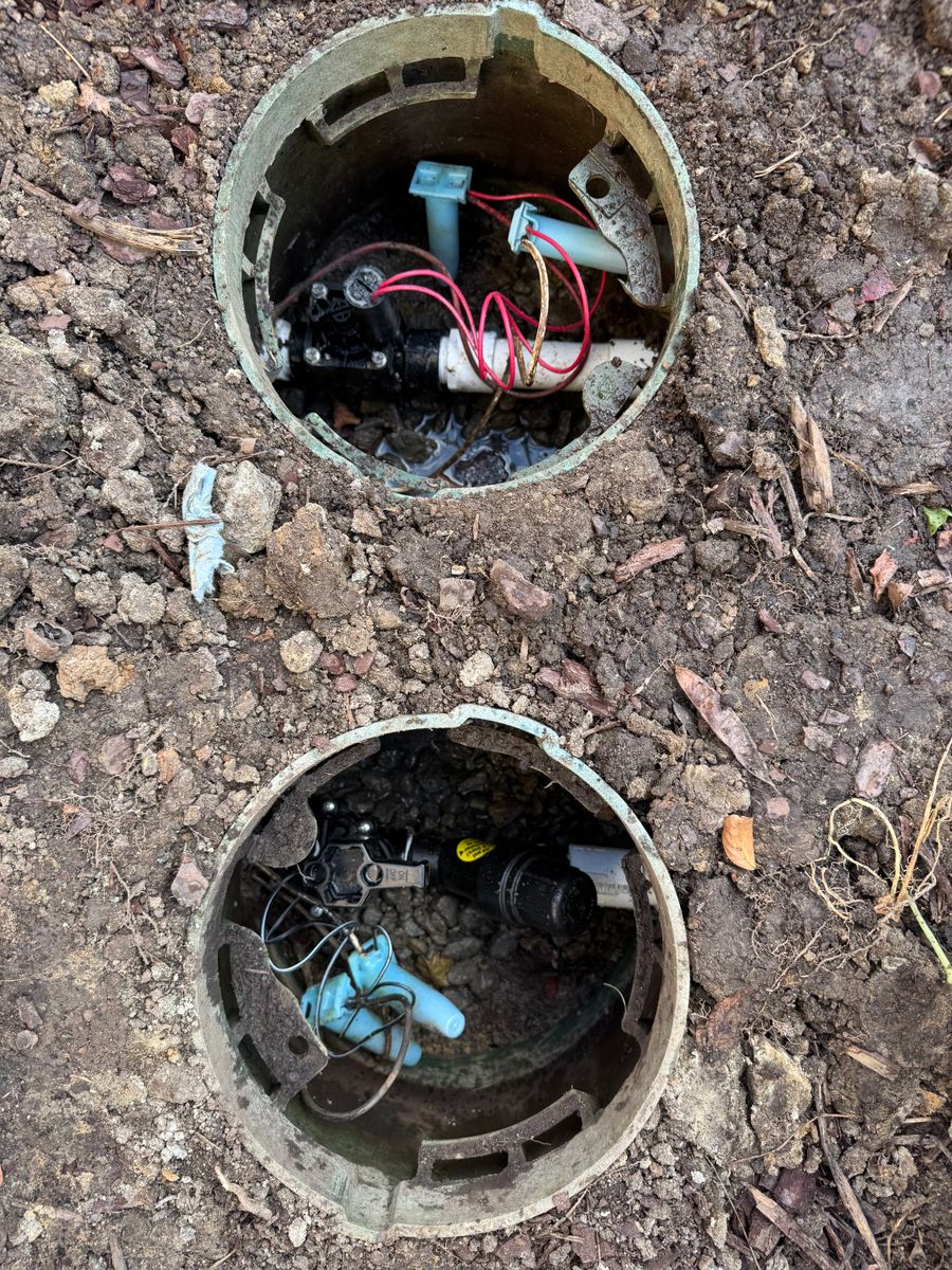 Irrigation for Chavez Landscaping in Pittsboro, NC