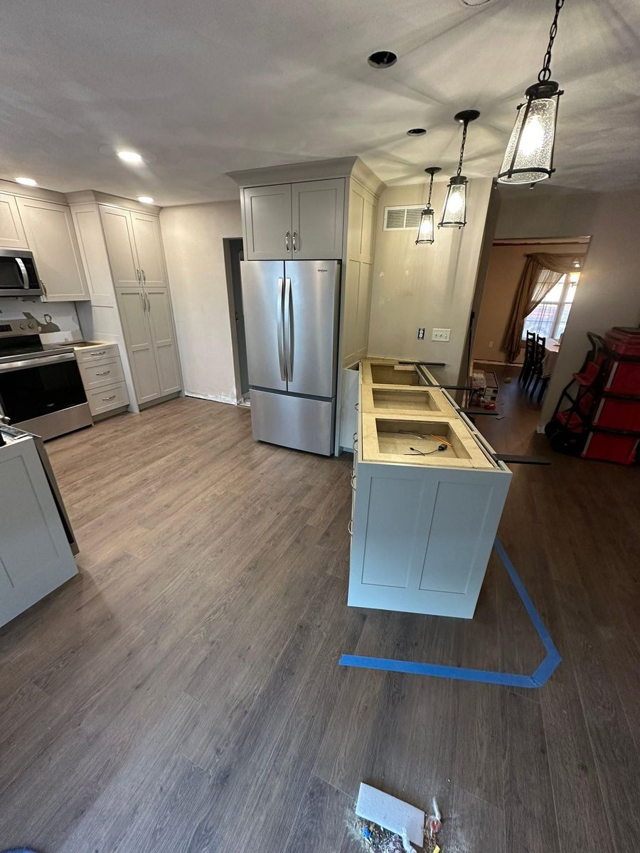 Custom Cabinets for Blair Construction & Home Improvement in St. Charles, MO