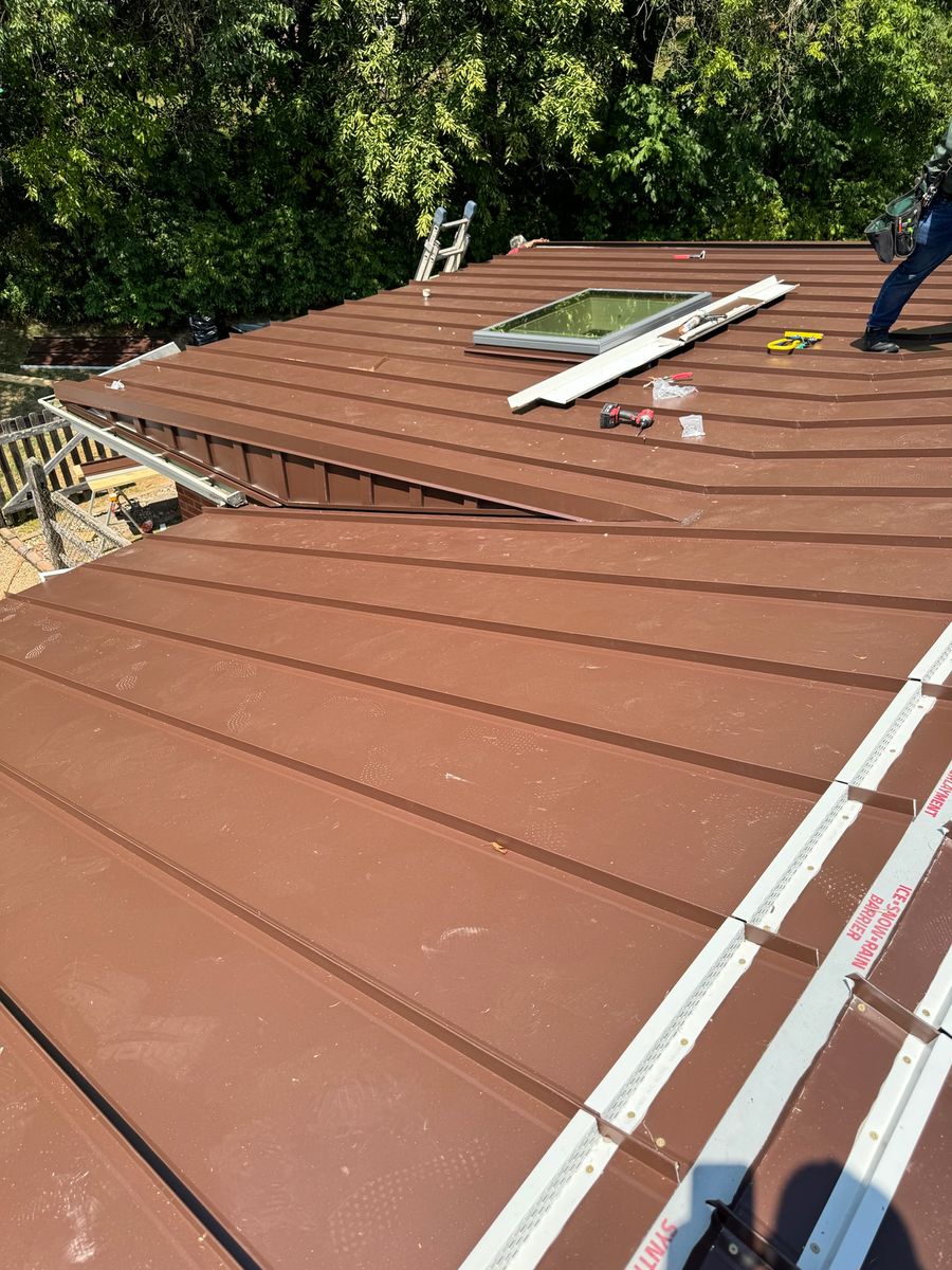 Metal Roofing Installation for Ridge Point Roofing in Venetia, PA