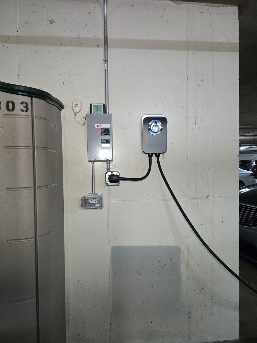 EV Charger Installation for Grunt Electric in Bensenville, IL
