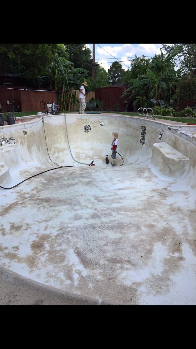 Pool Remodels for Texas Curb N Borders in Houston, TX