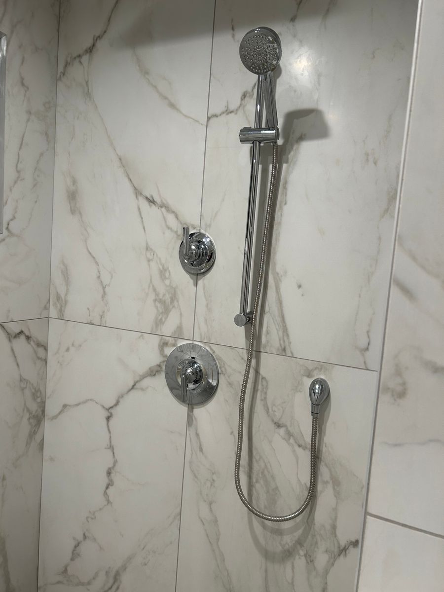 Custom Built Showers for J.Flora Plumbing in Abington, MA