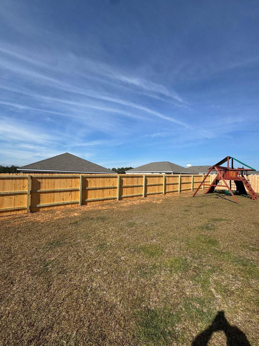 Wooden Fencing for C&G Fencing and Outdoor Services in Pensacola, FL