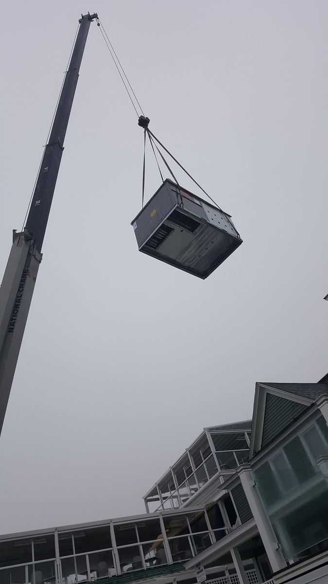 Installation of HVAC Systems for AmeriKool Mechanical Services in Pelham, NH