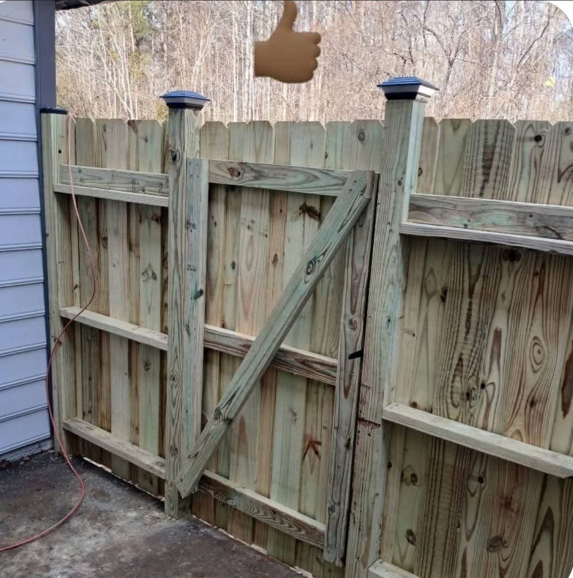 Fencing for All Out Construction in Atlanta, GA