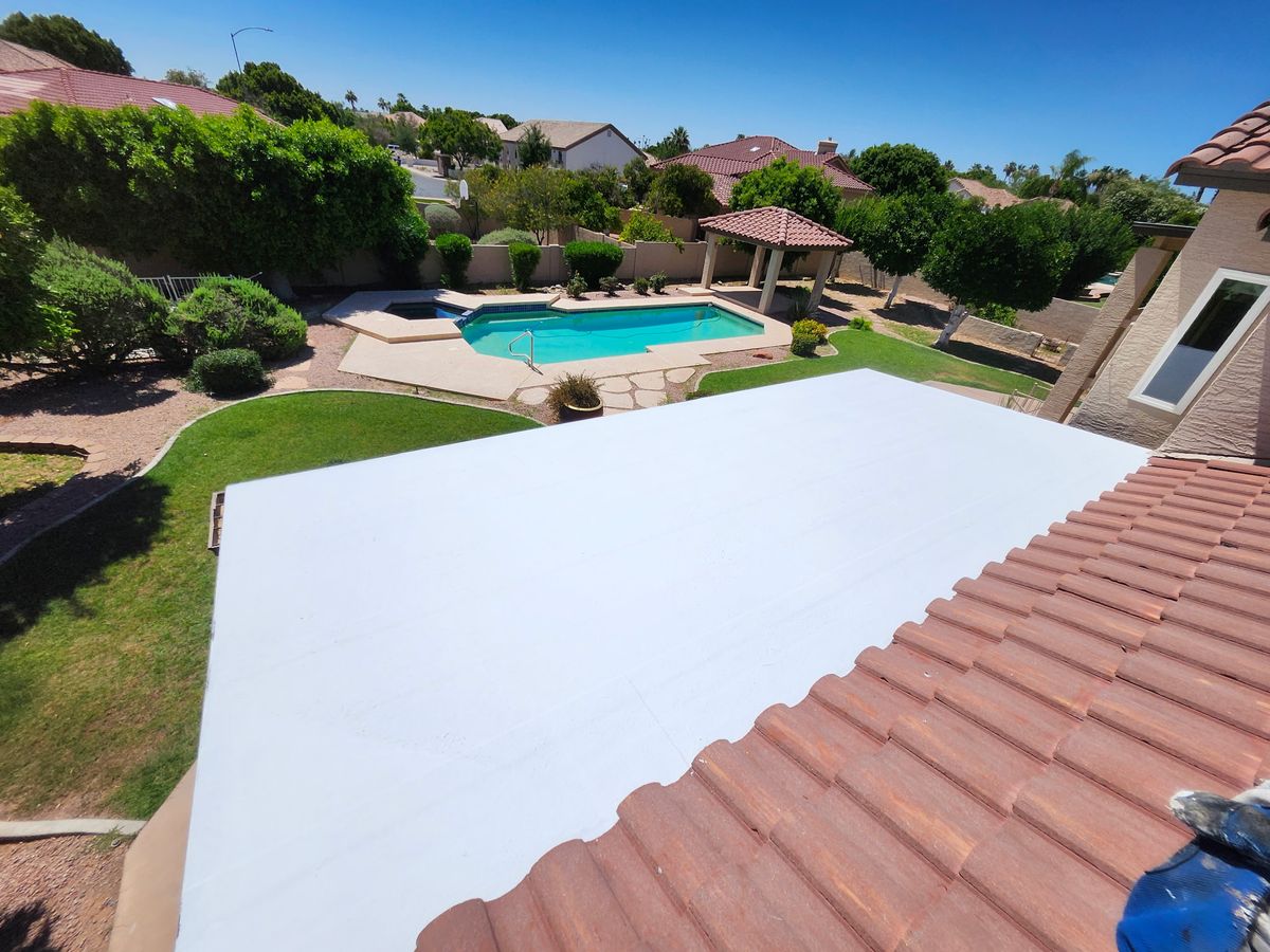 Foam Roofing for Clem Co Construction LLP in Phoenix, AZ
