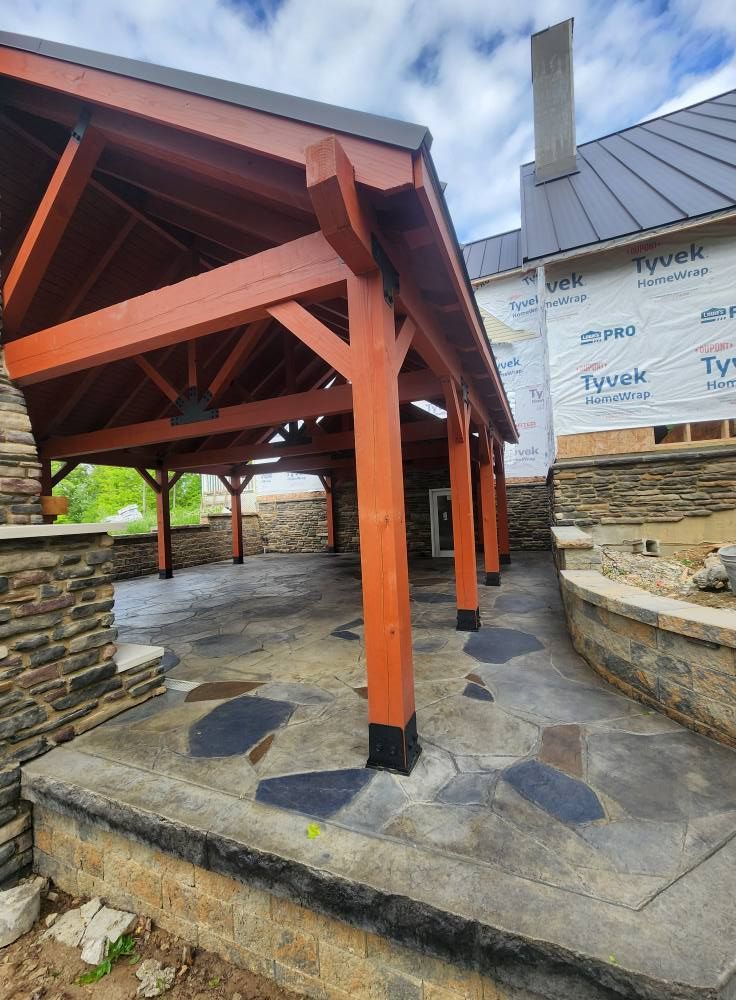 Patio Design & Installation for New Edge Concrete in Mount Vernon, OH