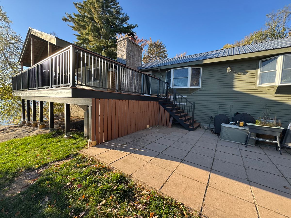 Deck & Patio Installation for Jetstream Construction in Gorham, ME