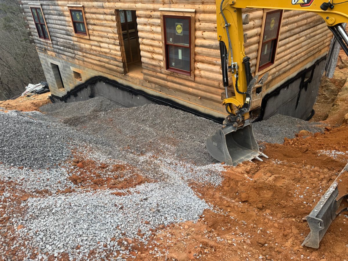 Site Preparation for Grayson Groundworks in Sevierville, TN