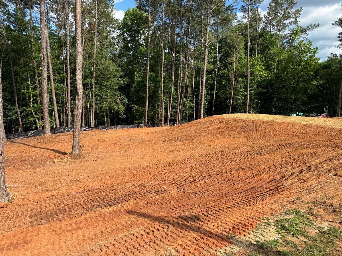 Grading for KLNAX Enterprises in Newton County, GA