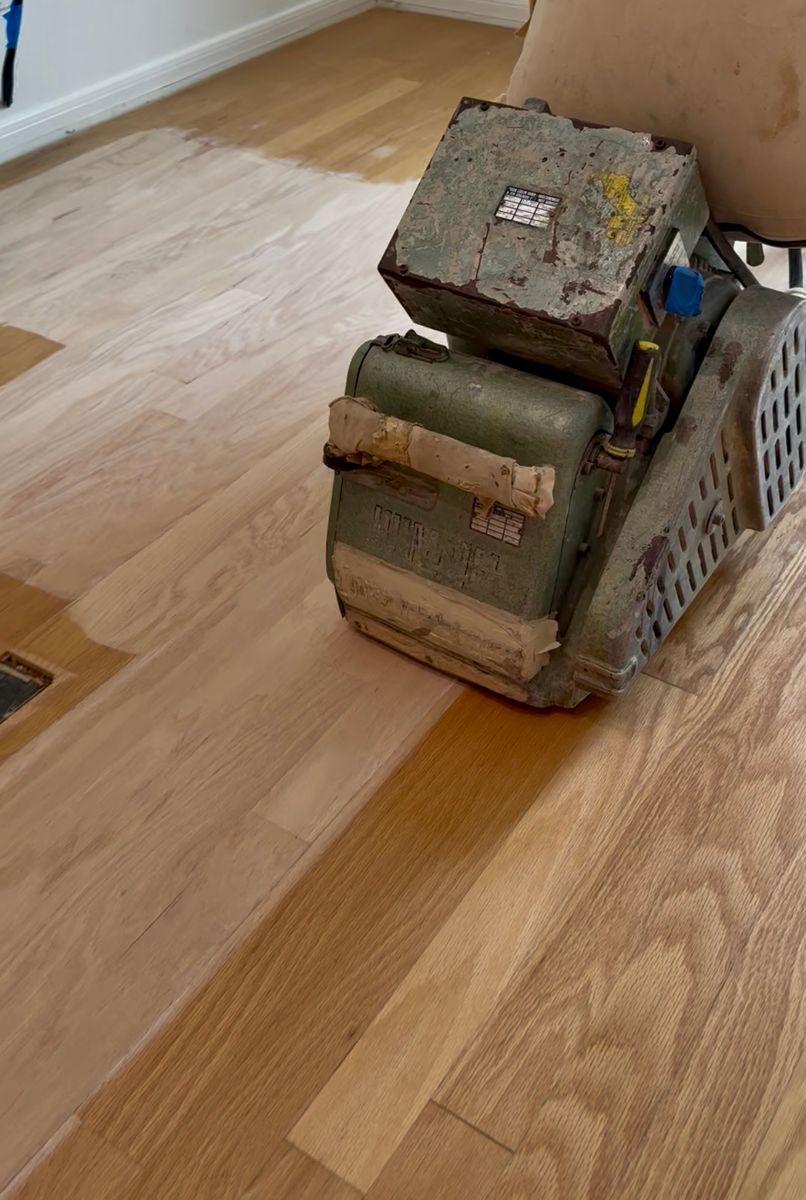 Sand and Finish for Imperial Wood & Epoxy Flooring in Houston, TX