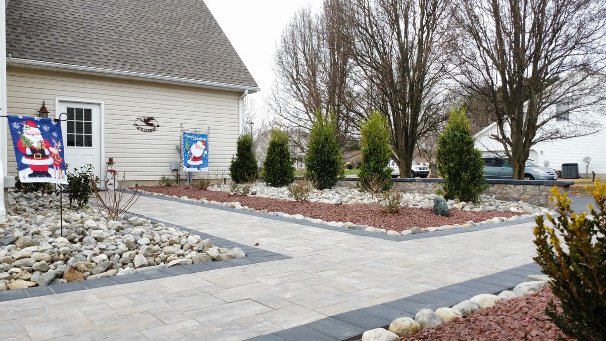 Natural Stone Hardscape for Broker Post Ground Crew in Sussex County, DE