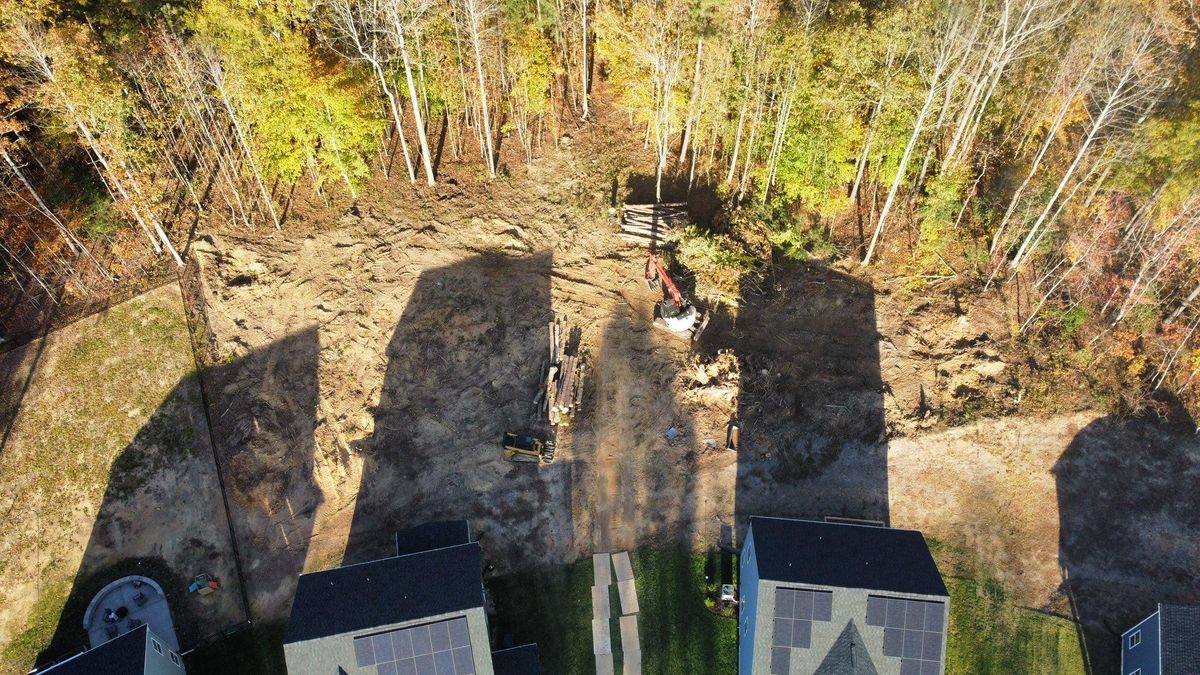 Site Preparation for Riverside General Contracting in Cartersville, VA