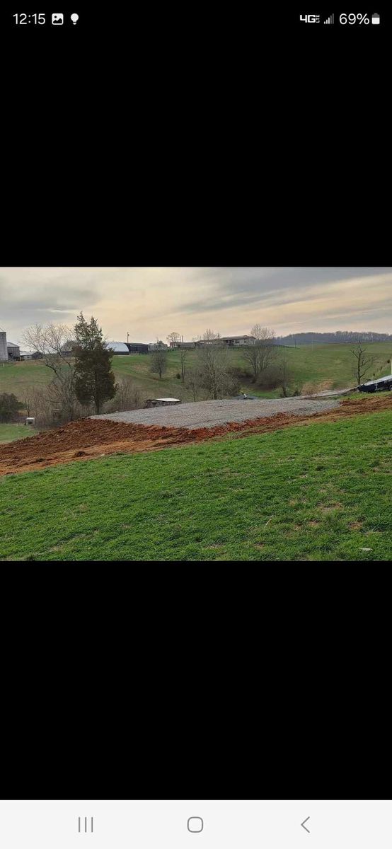 Excavation for M&L Lumber and Excavating in Jonesborough, TN