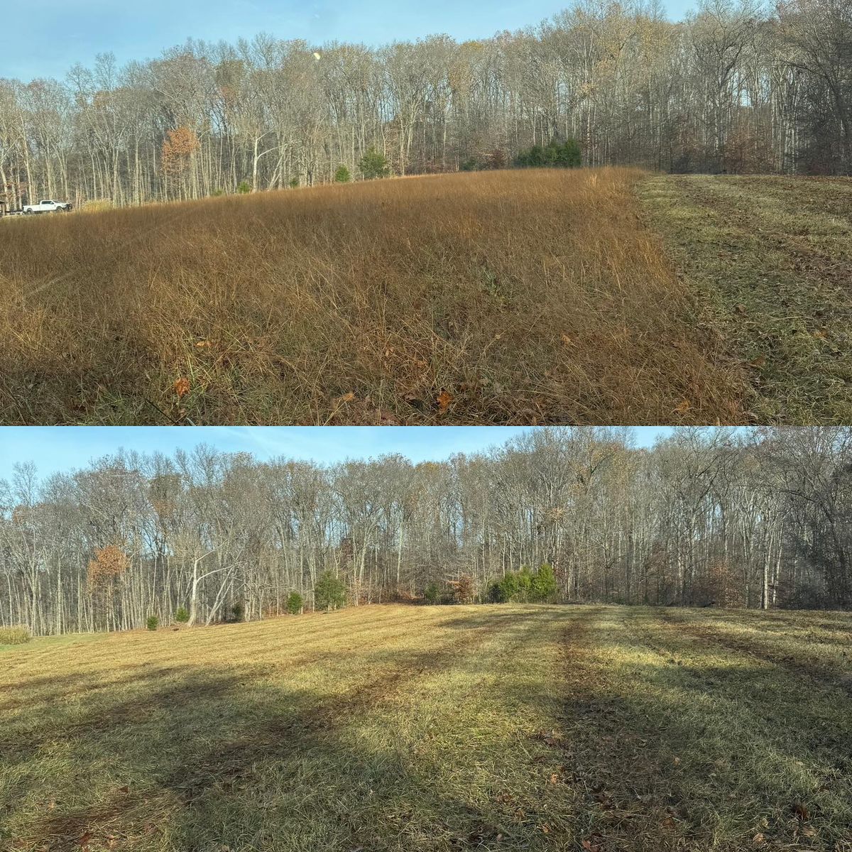 Brush Hogging for Tri County Enterprises in Benton, PA