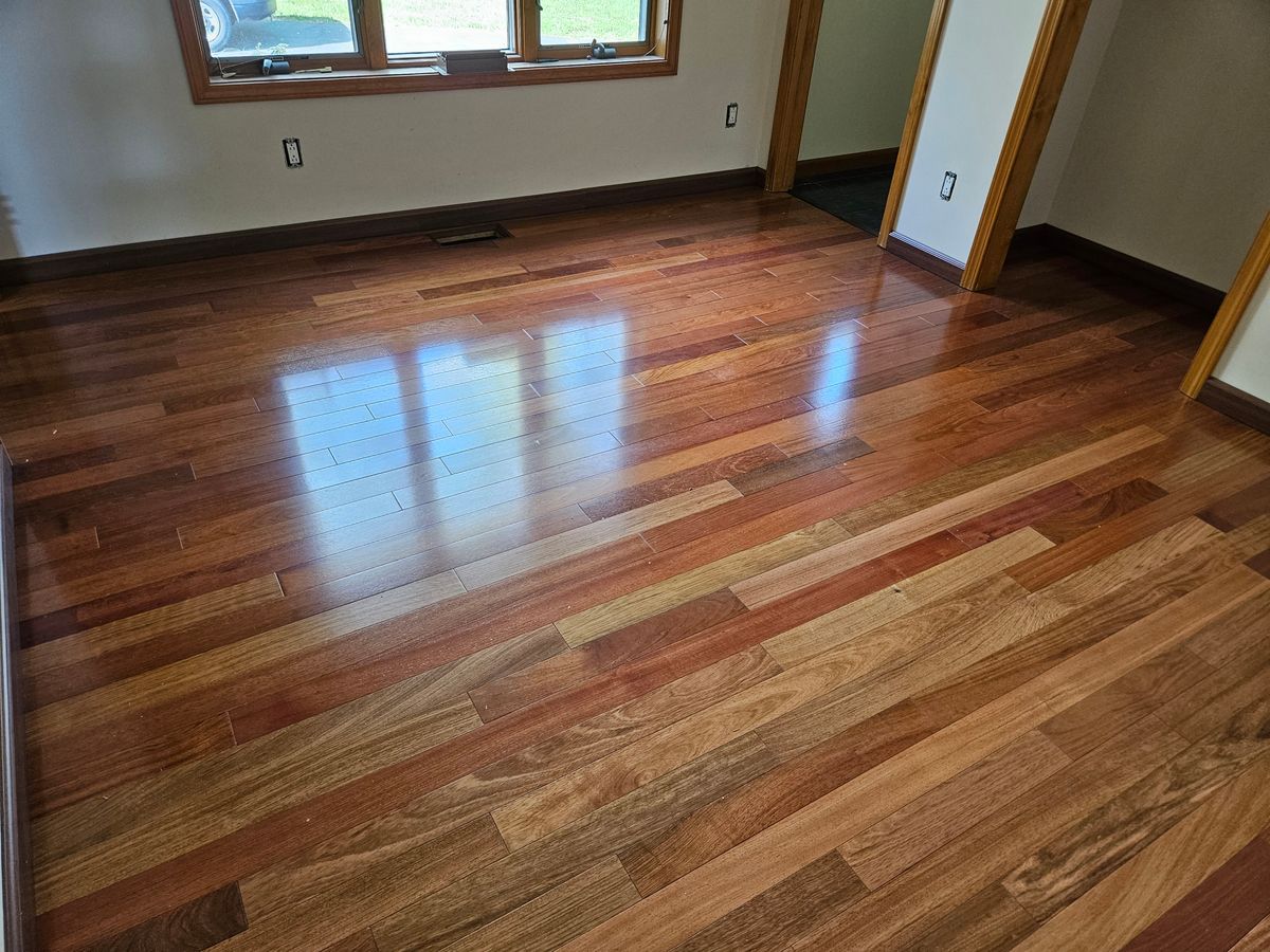 Floor Installation for AVance Flooring in Bridgman, MI