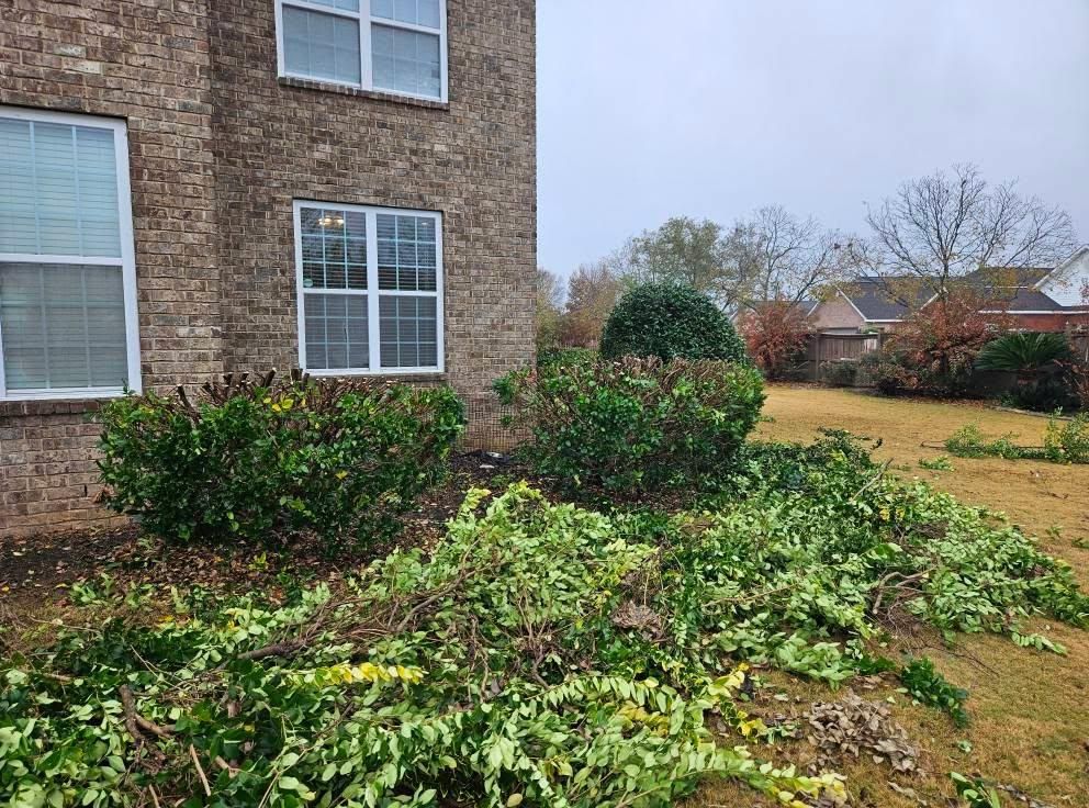 Fall Clean Up for Zepeda's Mowing in Fort Valley, GA