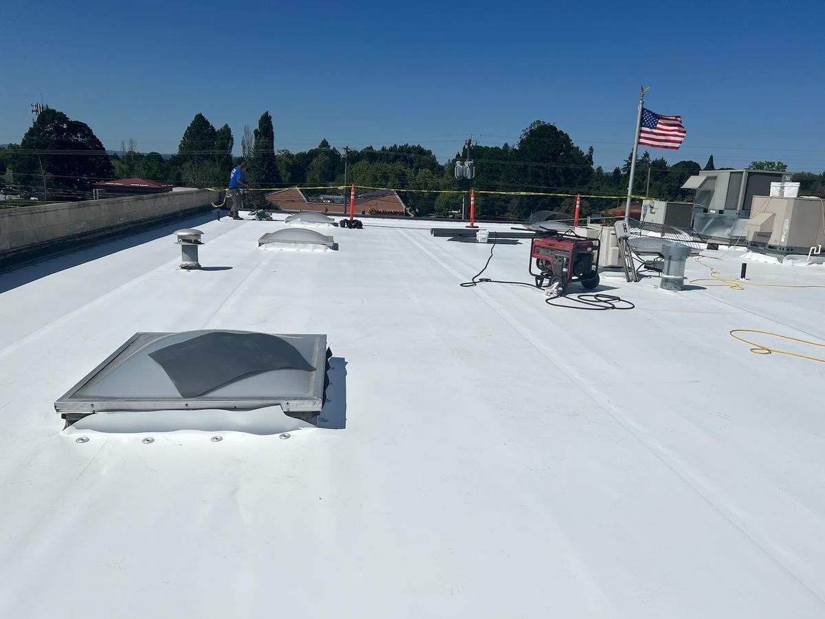 TPO Roofing for 2 Brothers Contracting LLC in Vancouver, WA