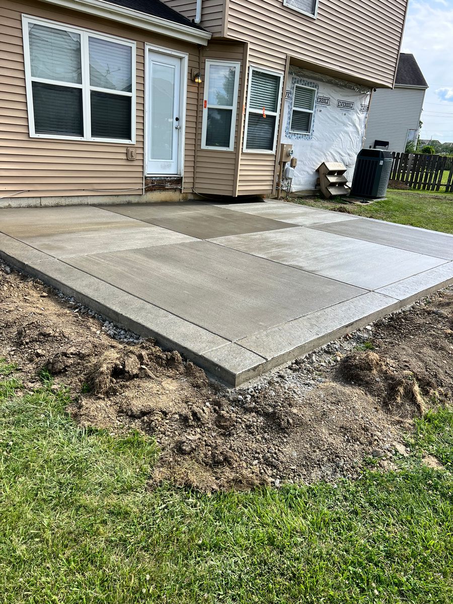 Patio Design & Installation for Davies Concrete and Construction in Columbus, OH