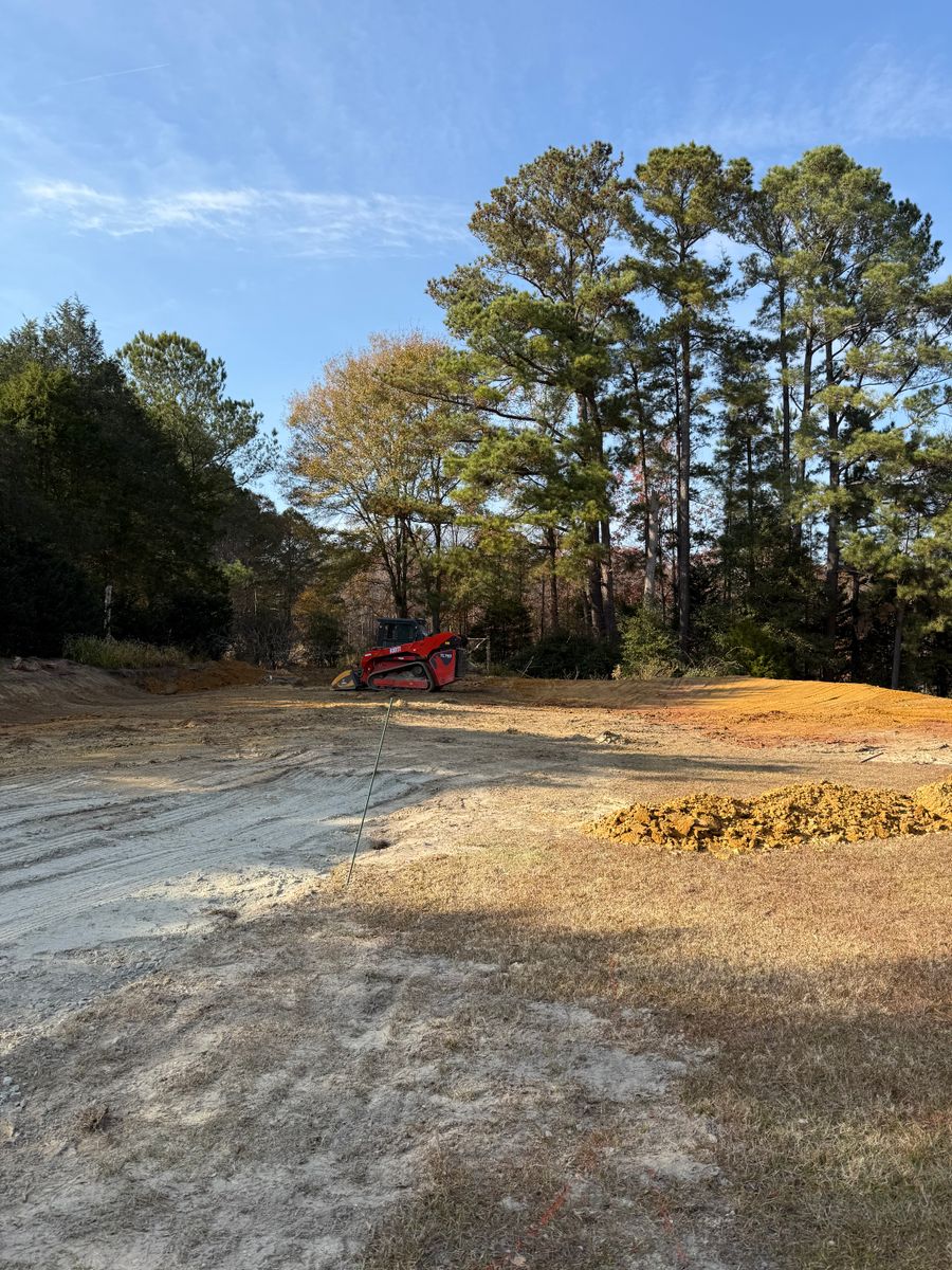 Grading // Dirtwork for NC Property Works, LLC in Johnston County, NC