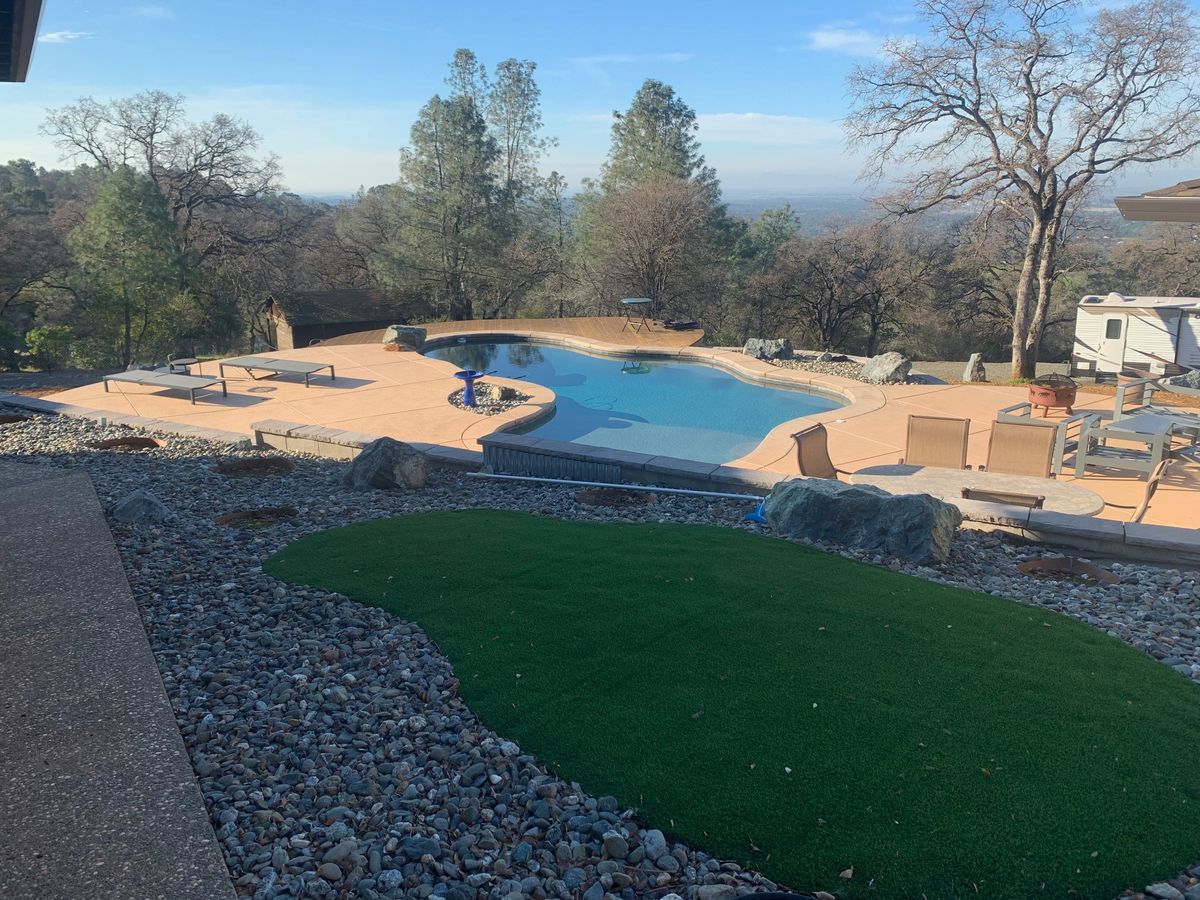 Custom Pool Construction for Western Pools Inc in Marysville, CA