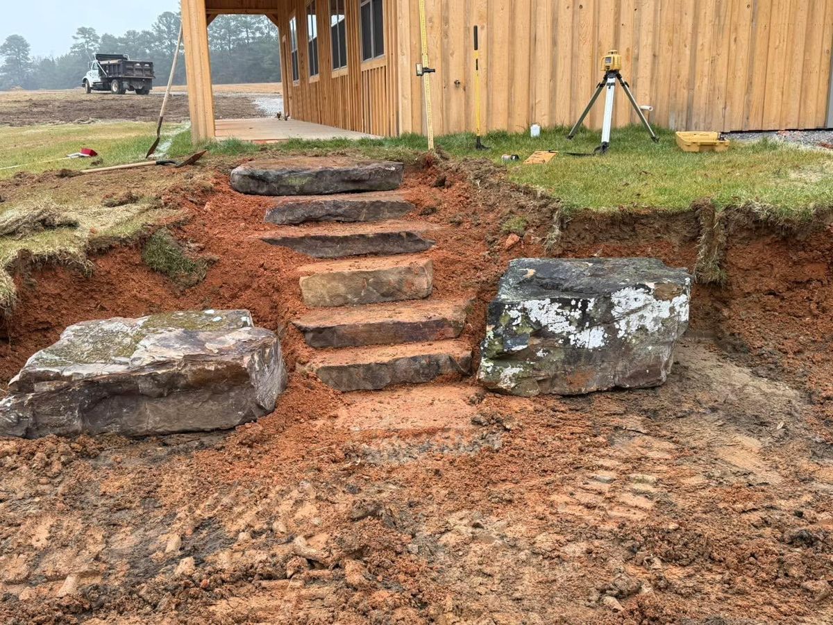 Site Preparation and Building Pads for TrottCo Excavation in Shelbyville, TN