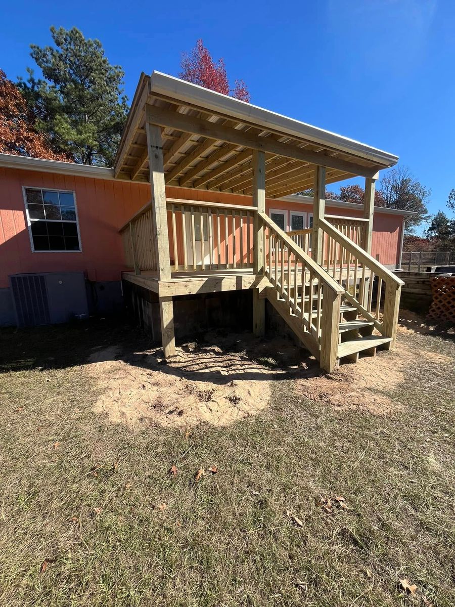 Deck & Fencing installation for Hackney Home Renovations in Warner Robins, GA