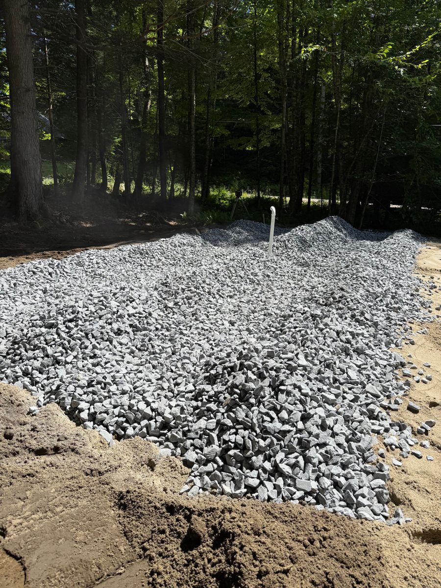 Property Grading for TBC Custom Trades in West Burke, VT