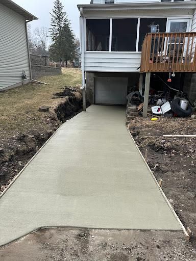 Concrete Slab Construction for Mccoy Concrete Inc.  in Osseo, MN