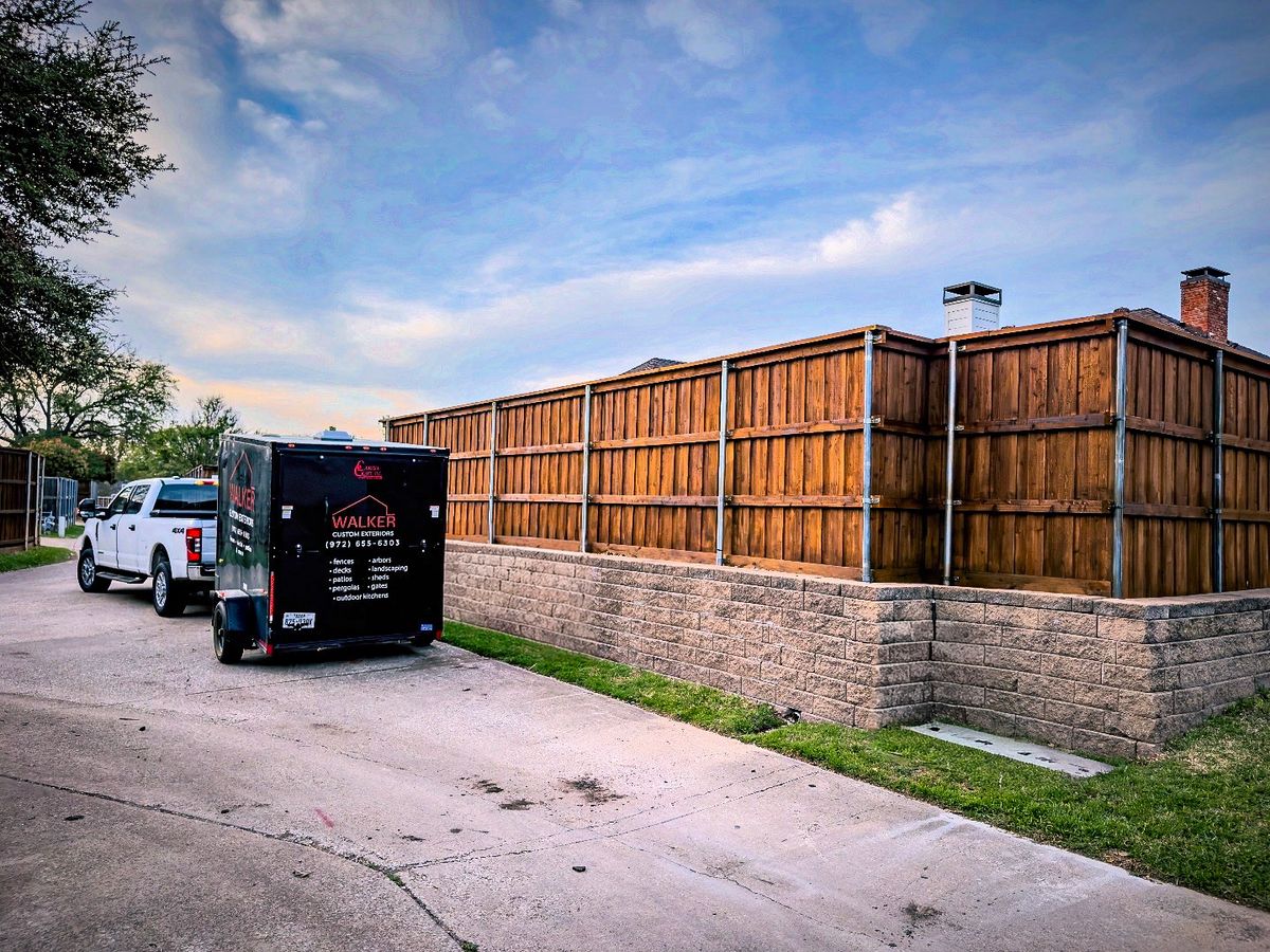 Fence Installation & Repair for Walker Custom Exteriors in Dallas, TX