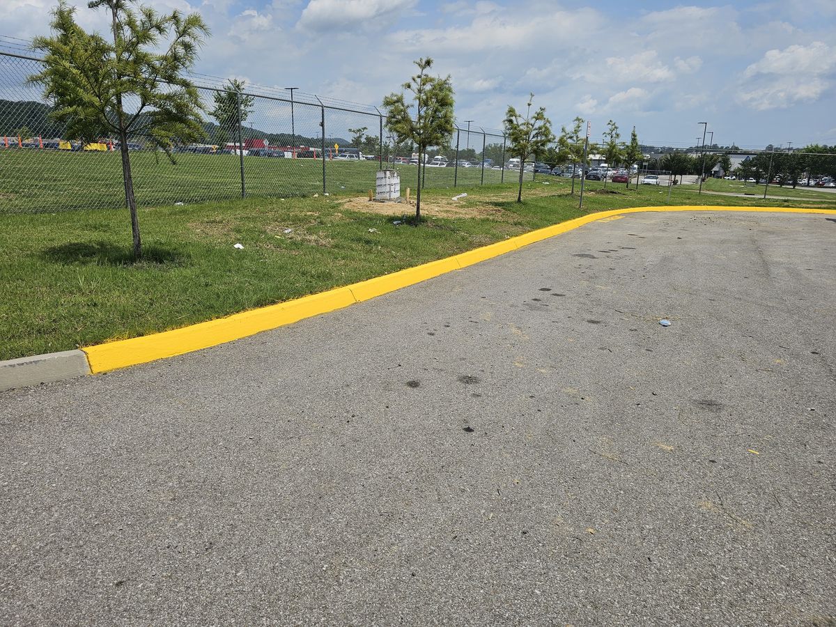 ADA Pavement Markings for Stripe A Lot in Knoxville, TN