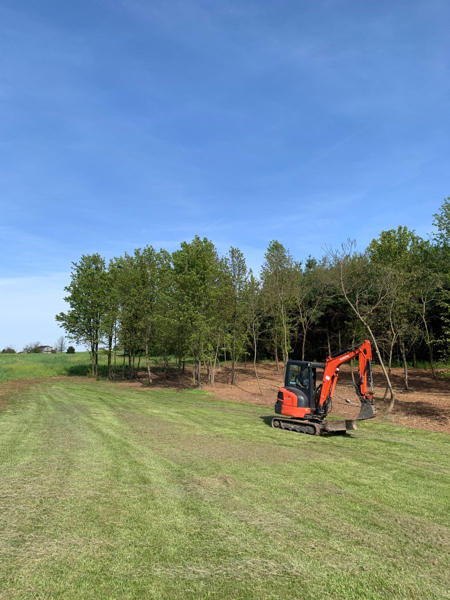 Land Clearing for Penn Top Property Services in Lake Meade, PA