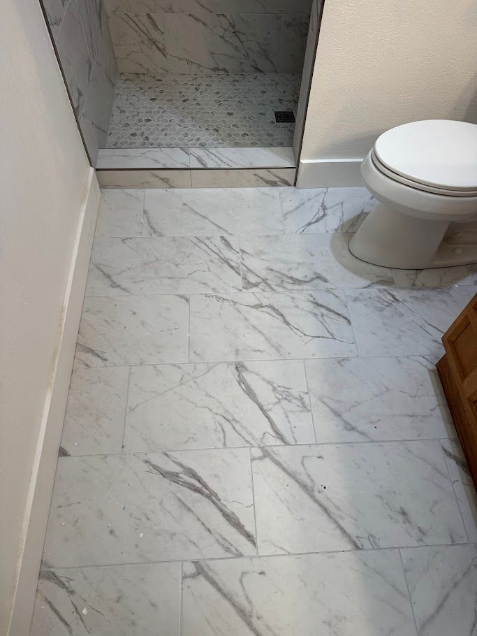 Tile Installation for Ren Levine Construction in Sonoma County, CA