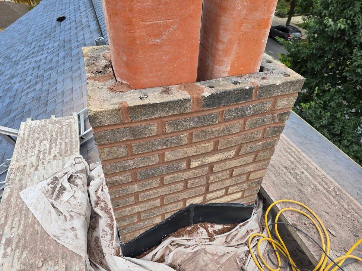 Tuck-point for JM Restoration LLC. in South Milwaukee, WI