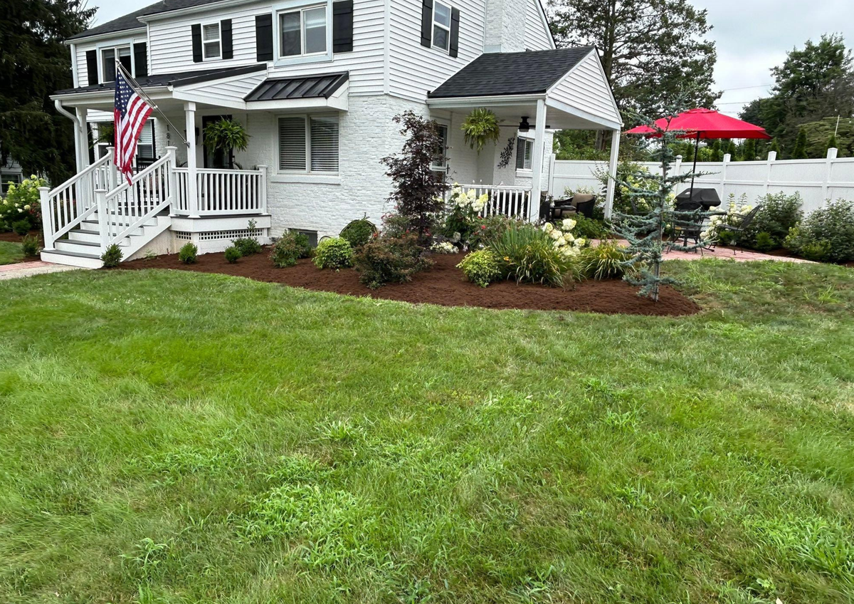 Mulch Installation for Eric's Property Service in Conestoga, PA