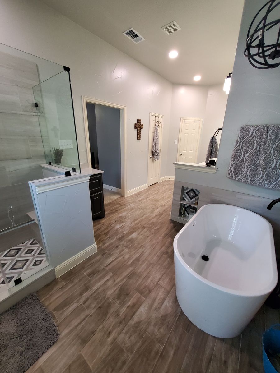 Tiling for Dilosa Home Services in Dallas, TX