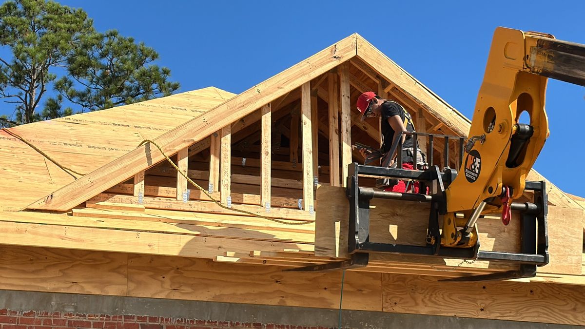 Framing for Diamond Pro Builders in Tifton, GA