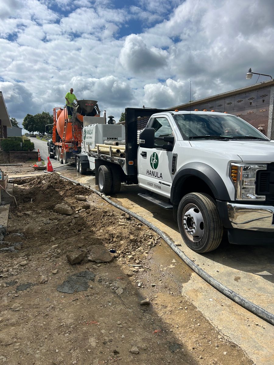 Poured Concrete Walls for Hanula Concrete Pumping in Pittsburgh, PA