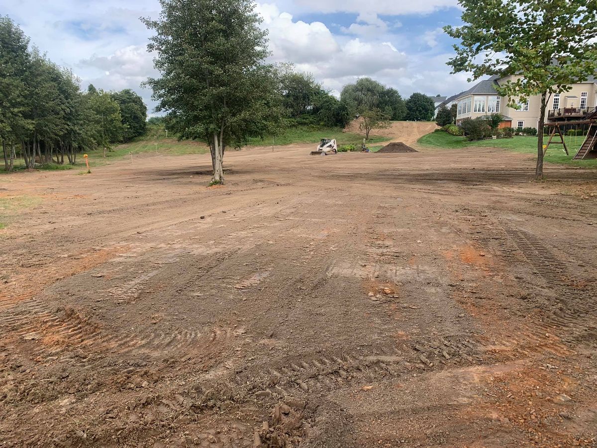 Site Grading for B.E. Contracting LLC in White Marsh, MD