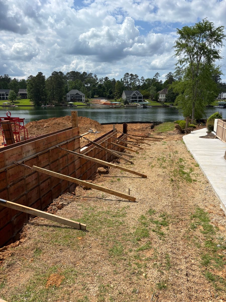 Land Clearing for Baer & Sons Concrete in Greenwood County, SC