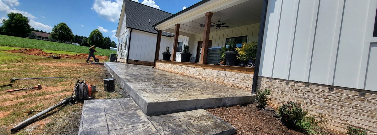 Patio Design & Construction for Miilan Construction in Boonville, NC