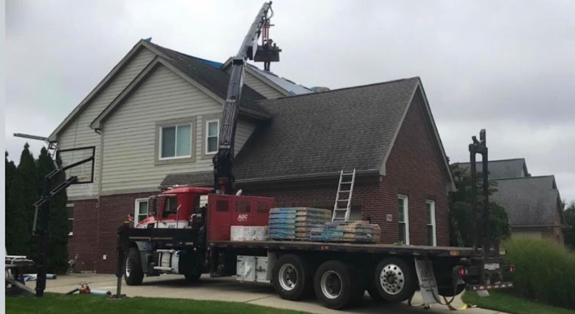 Roofing and roofing repairs for Chapman Surfaces Tile & Remodeling in Milan, MI