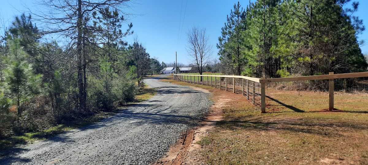 Driveway Construction for HE Diversified Land Services in Americus, GA