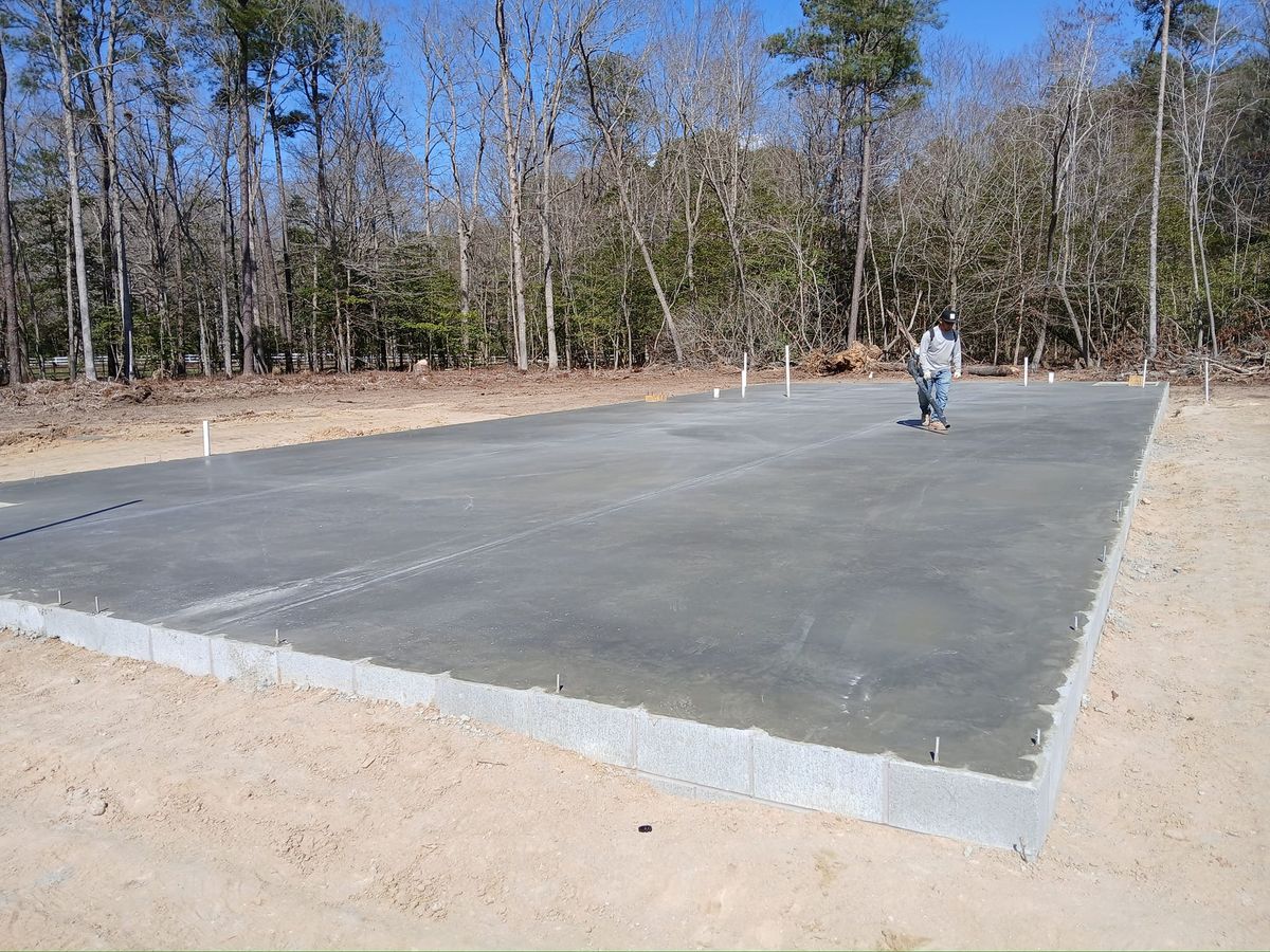 Sidewalk Installation for RGM Concrete Finisher LLC in Chesapeake, VA