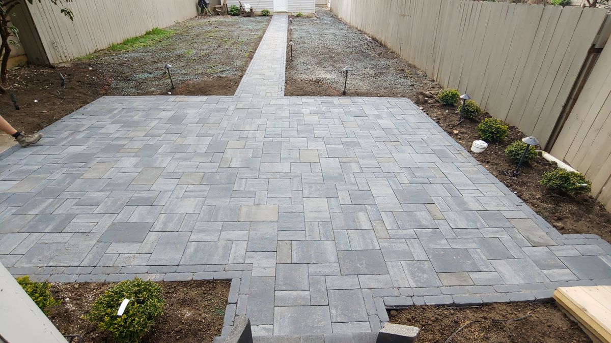 Patio Design & Construction for Double D Landscape Services in Columbus ,  OH