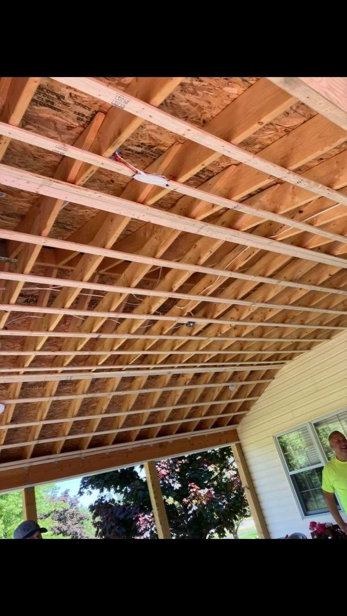 Carpentry for Todd L. Snyder Construction Services in New Ringgold, PA