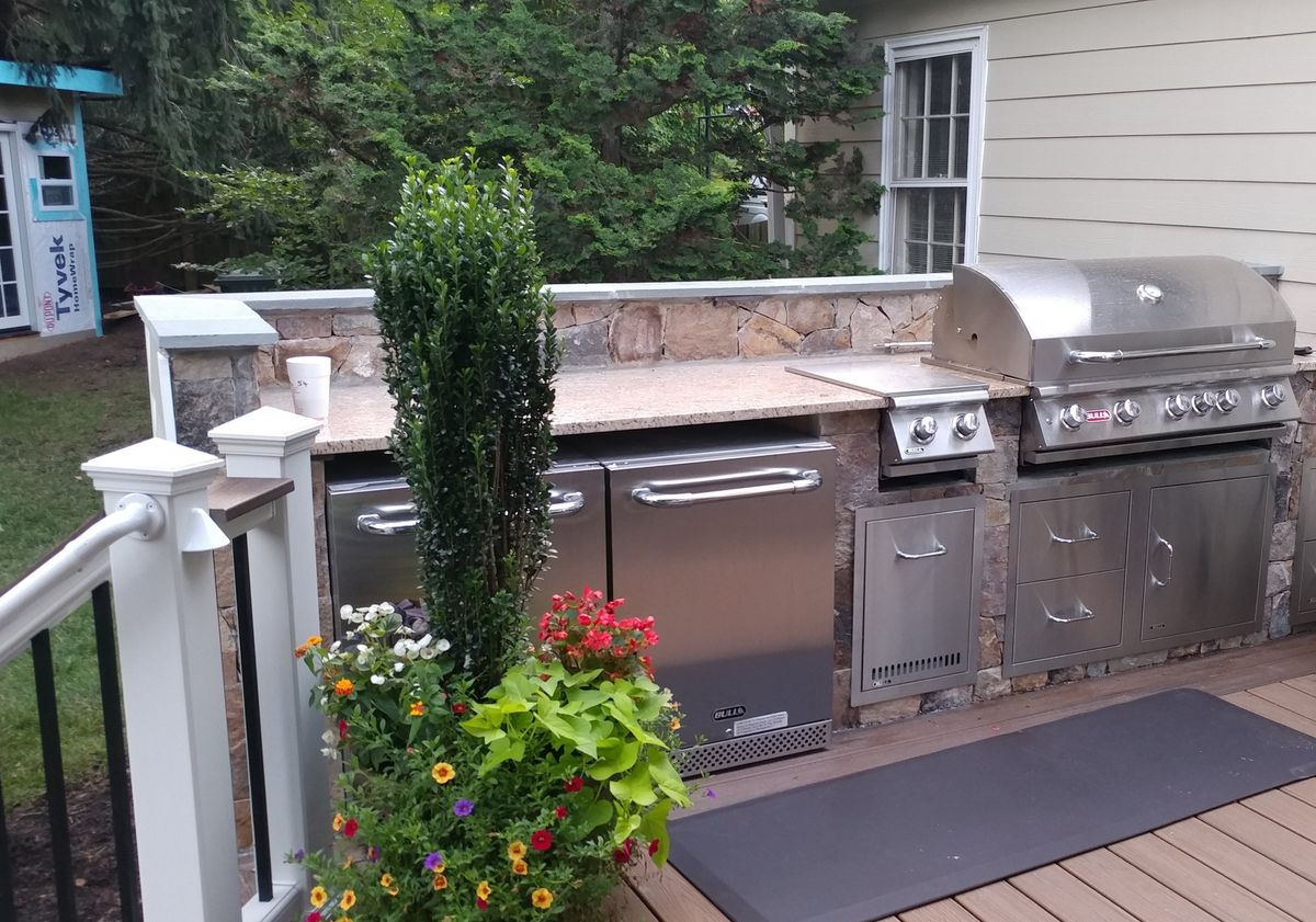 Outdoor Kitchens for M&M Professional Landscaping in Sterling, VA