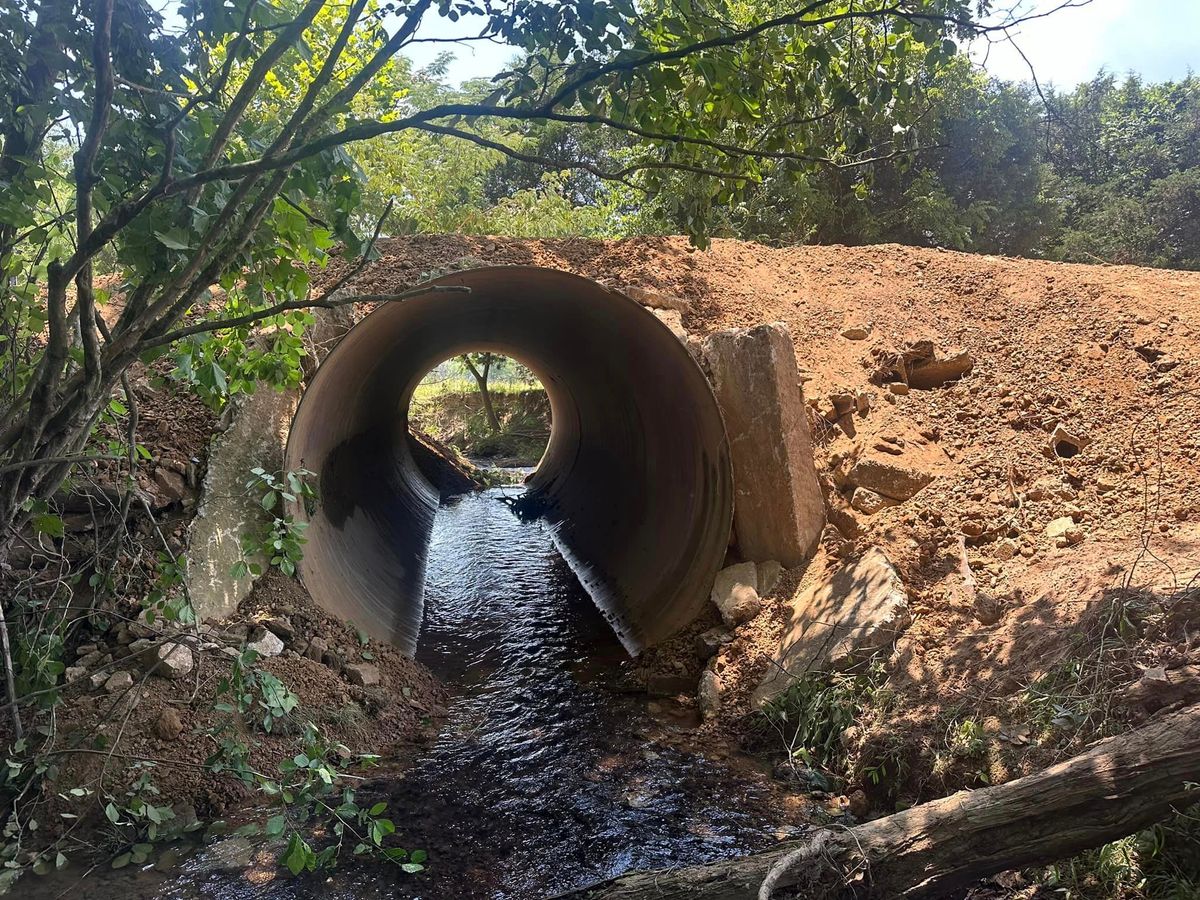Trenching for Brannon's Construction in Riceville,,  TN