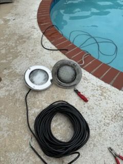 Pool Light Servicing for Texas Proud Pools in Galveston County, TX